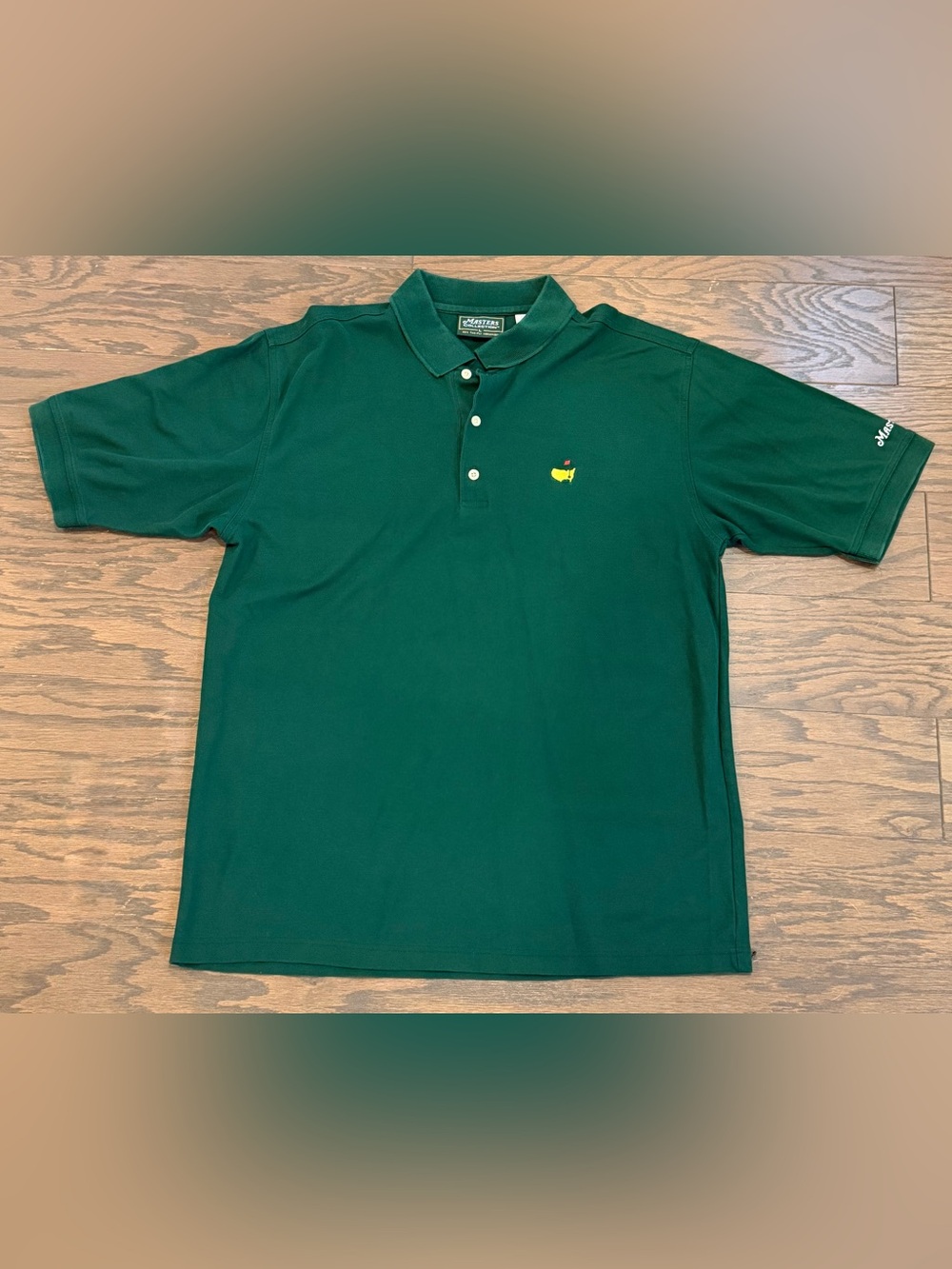 MASTERS COLLECTION Men’s 60s Two Ply Mercerized 100% Cotton Golf Polo-Size Large